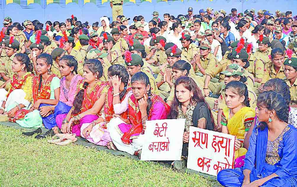 NCC cadets felicitated at camp
