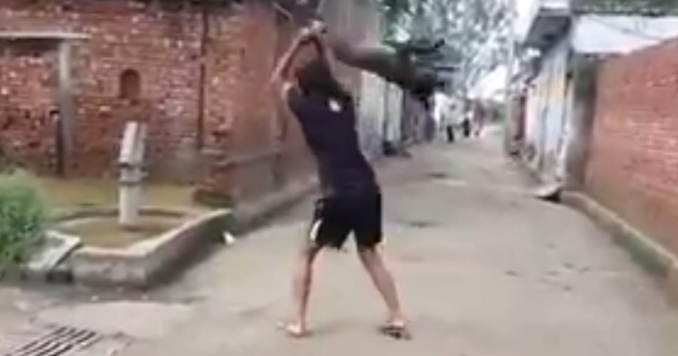 misbehave with dog video viral on social media, told the boys name and got 50 thousand reward