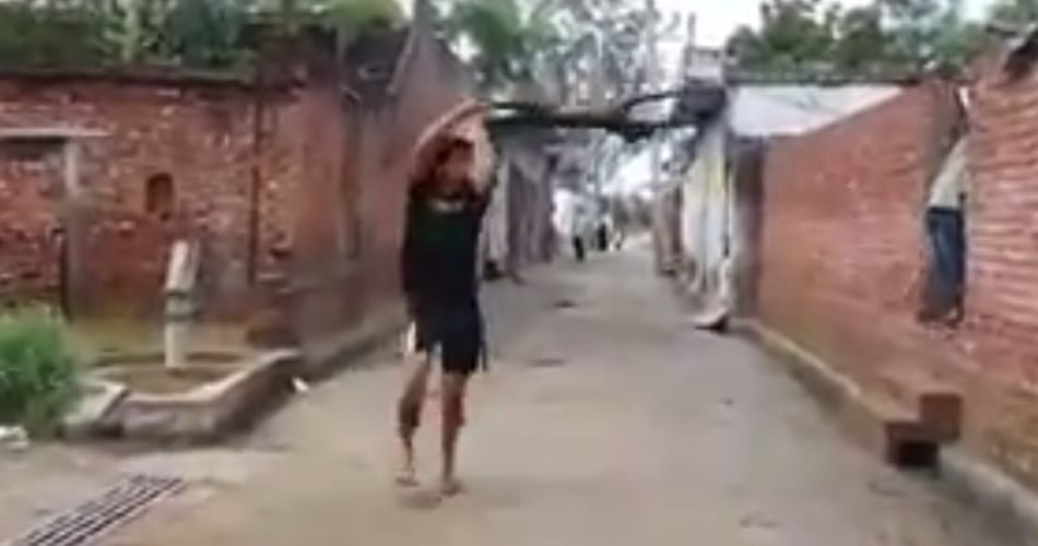 misbehave with dog video viral on social media, told the boys name and got 50 thousand reward