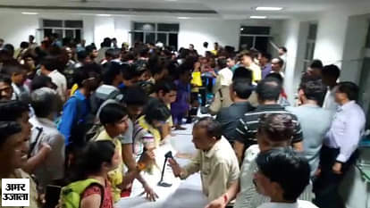 medical students rampage against neet counseling staff in kanpur