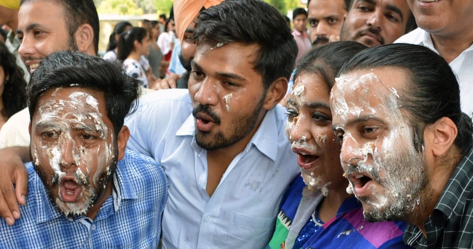 PU Student Council ceremony today, No Entry of Outsider leaders