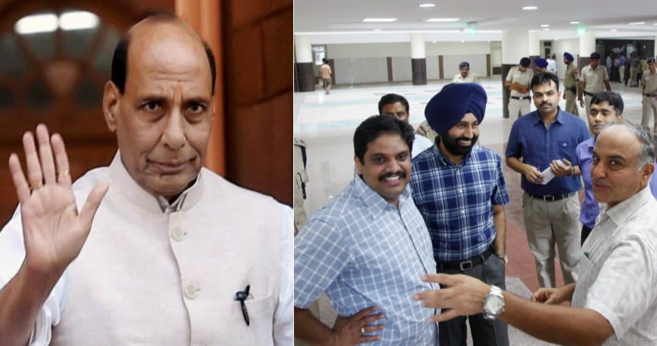 Union Home Minister, Rajnath Singh, Friday, coming to Chandigarh
