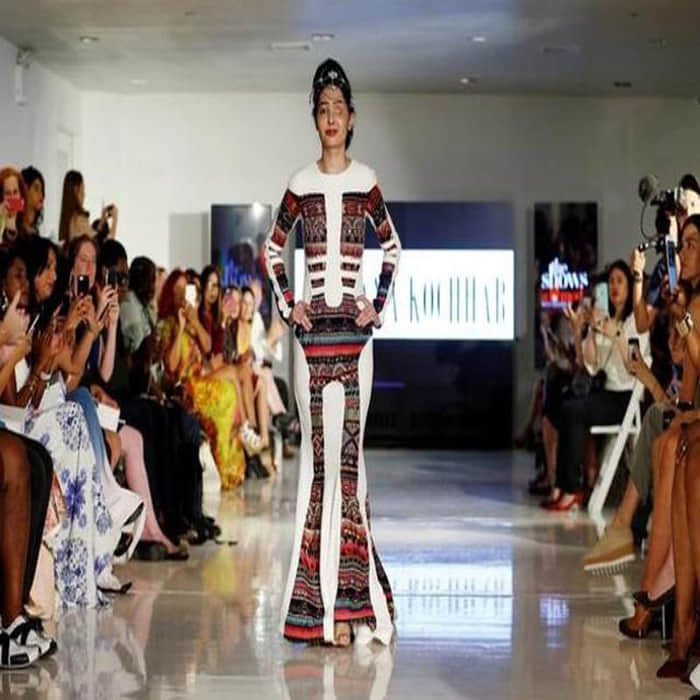 acid attack victim Reshma on ramp
