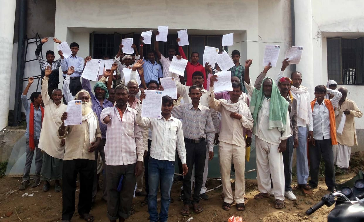 agitation against Principal Secretary