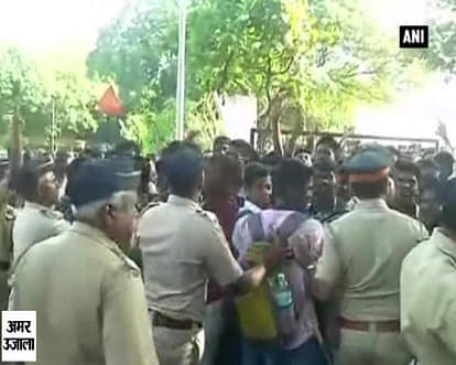 Stampede at INS Hamla recruitment rally 