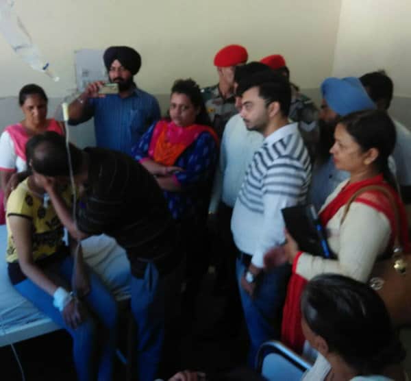three girls of jalandhar army family fainted on railway station while clicking selfie