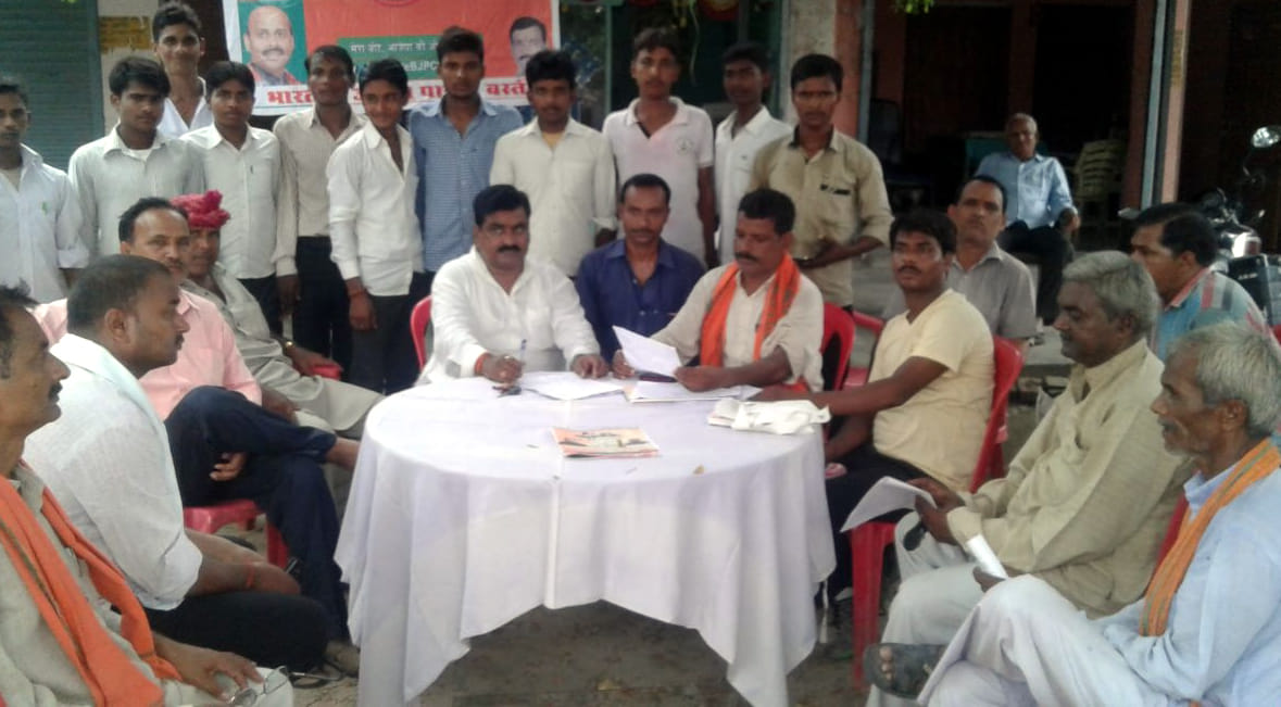 Voter registration drive throughout the district run