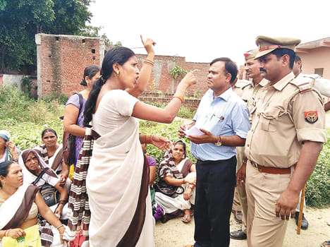 CHC put on the lock by  asha bahues 