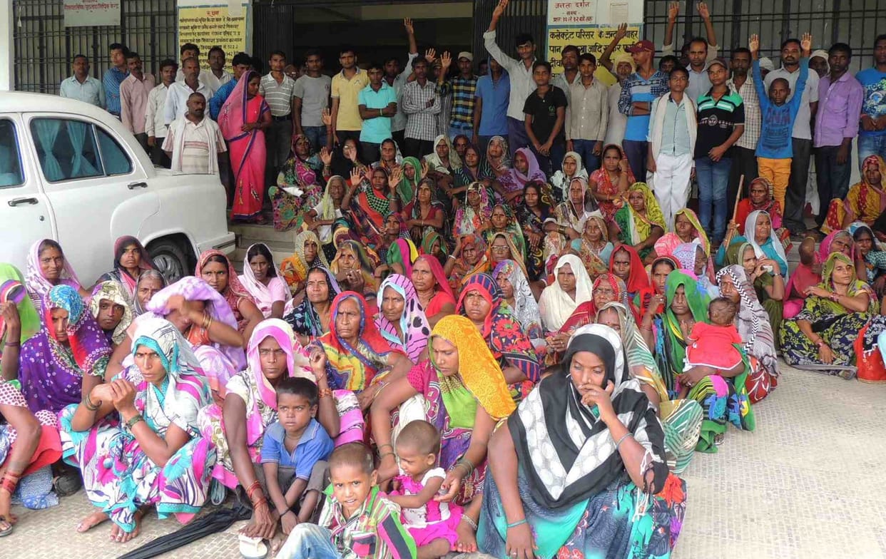 villagers agitated against rashon shoap