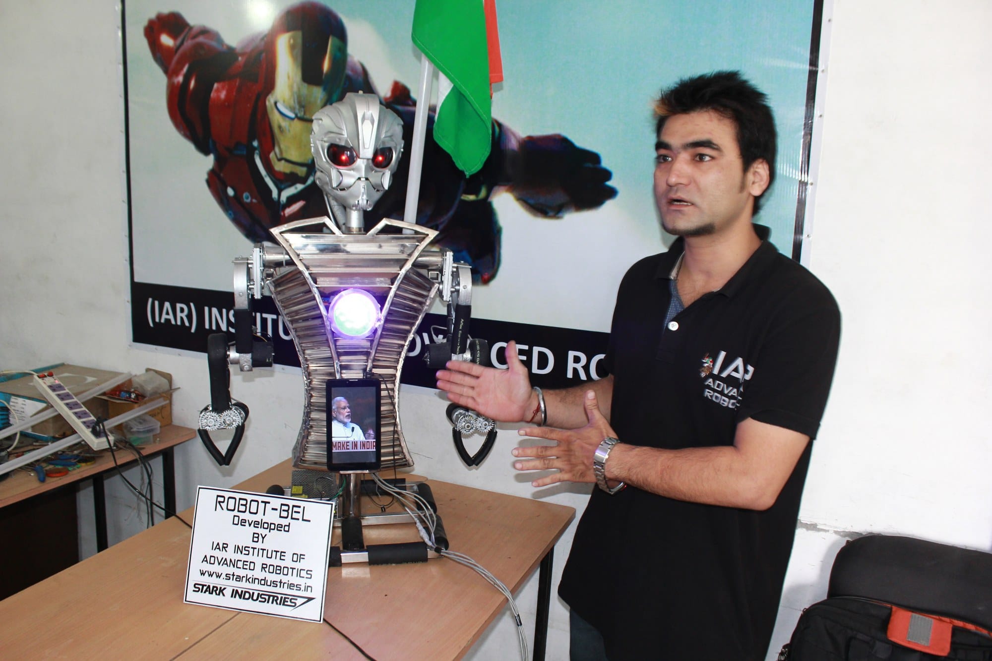robot made for election campaign.