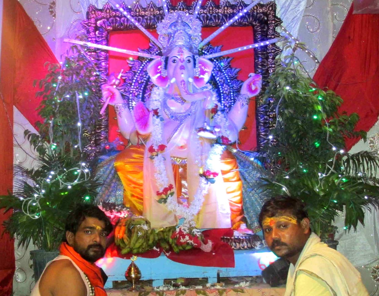 wohshiped the lord ganesh