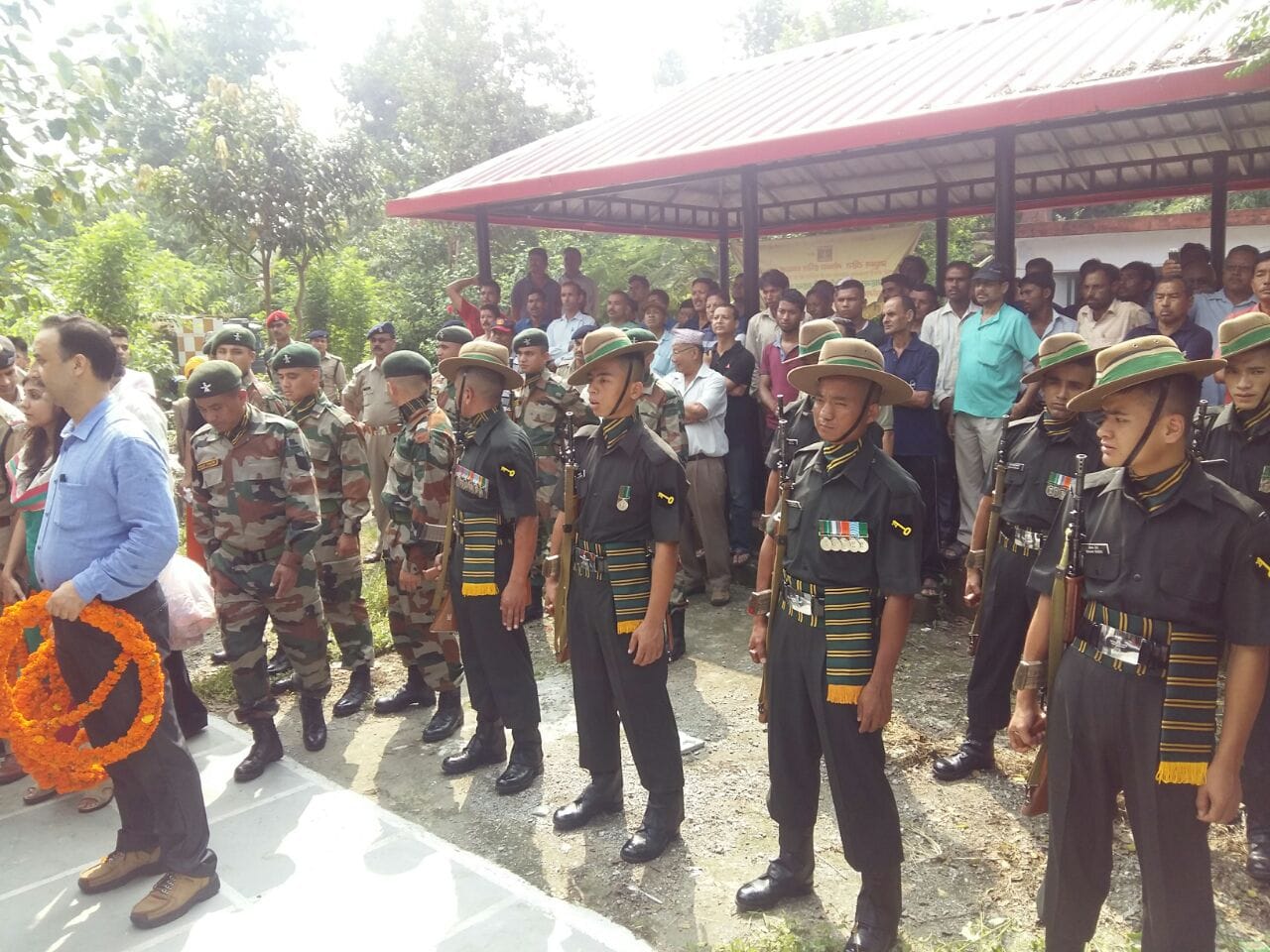 cremation of martyr shankar Kshetri
