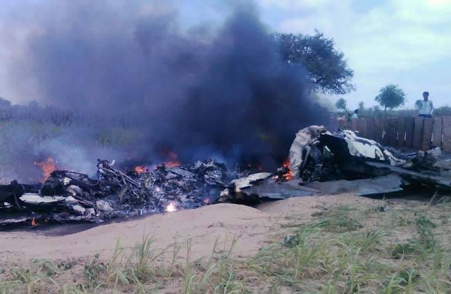 IAF MiG-21 Aircraft Crashes in Barmer, Rajsthan; Pilots Ejects Safely