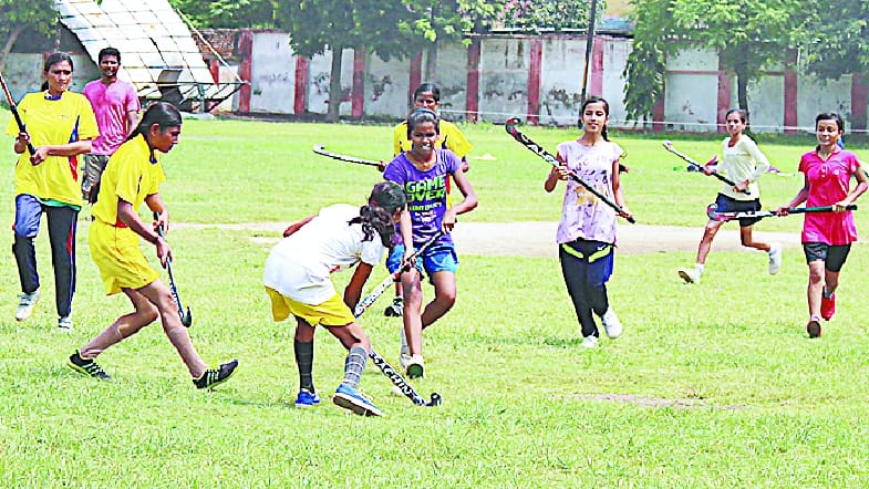 The trial continued with the district level hockey player