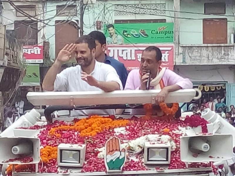rahul announced in kisan rally, farmers loans forgive in a minute in congress government