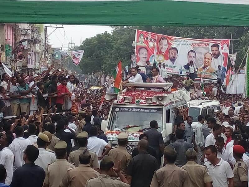 rahul announced in kisan rally, farmers loans forgive in a minute in congress government
