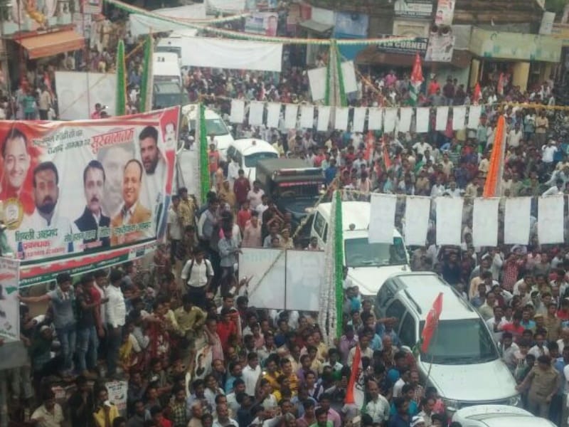 rahul announced in kisan rally, farmers loans forgive in a minute in congress government