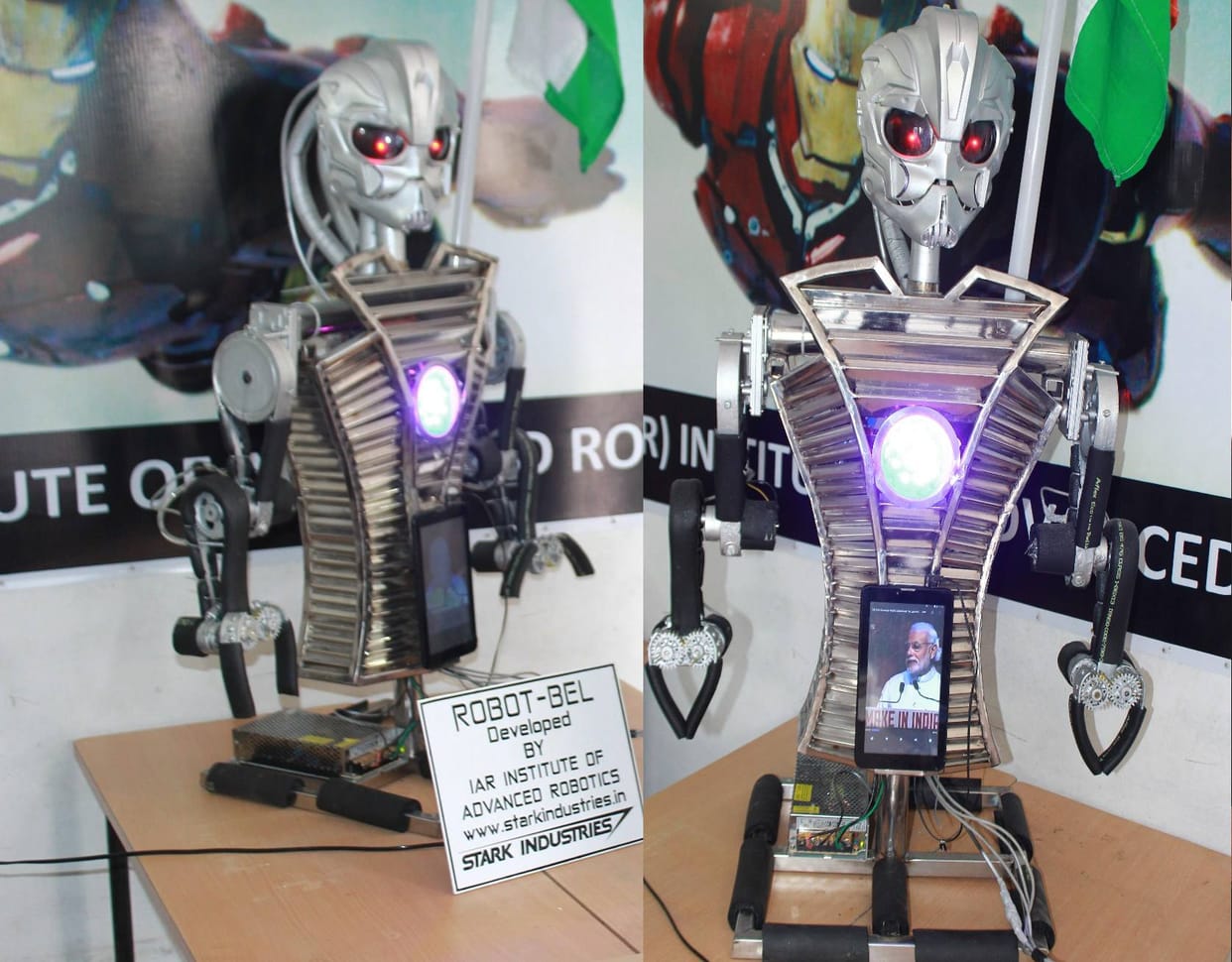 robot made for election campaign.