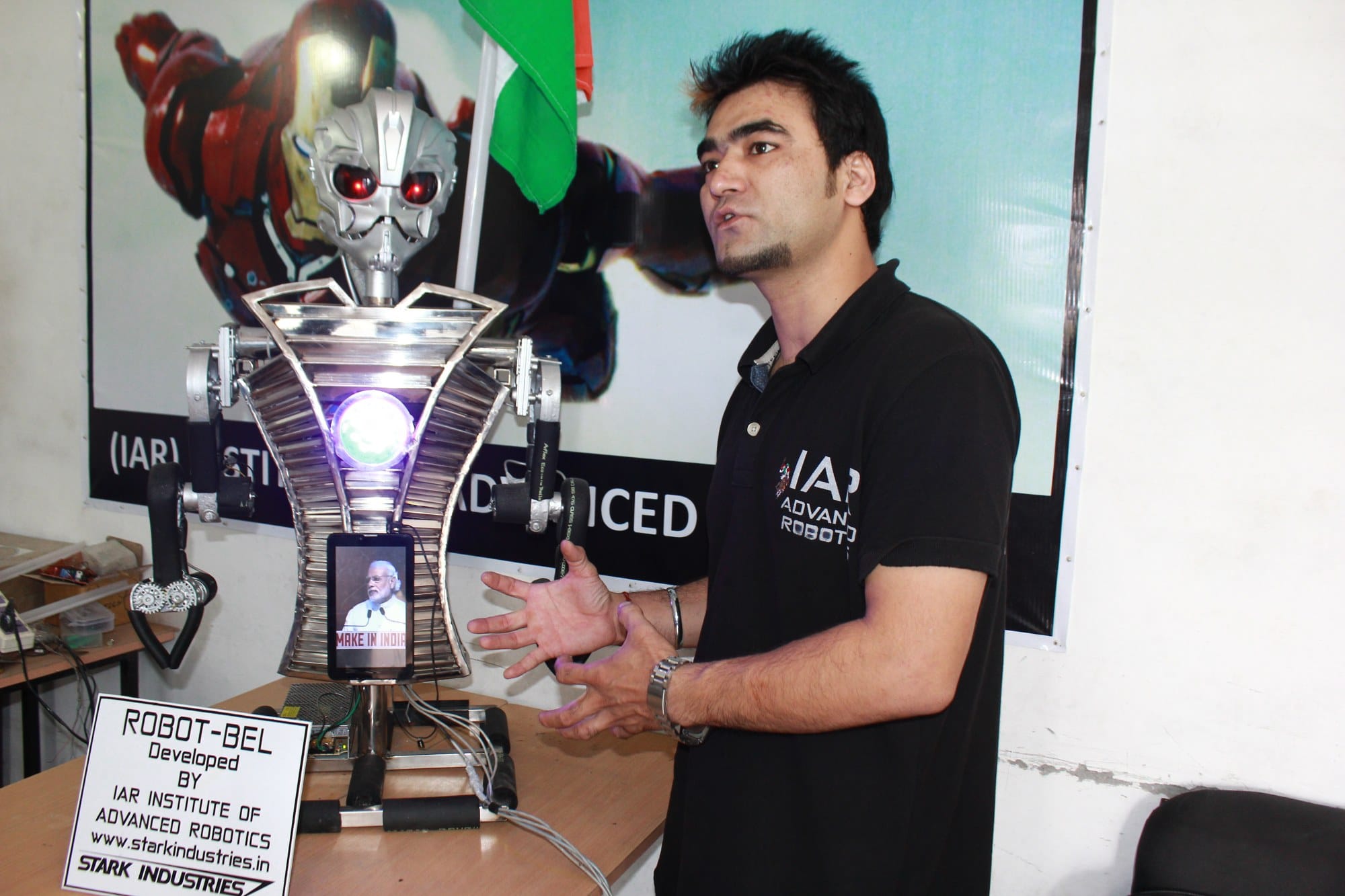 robot made for election campaign.