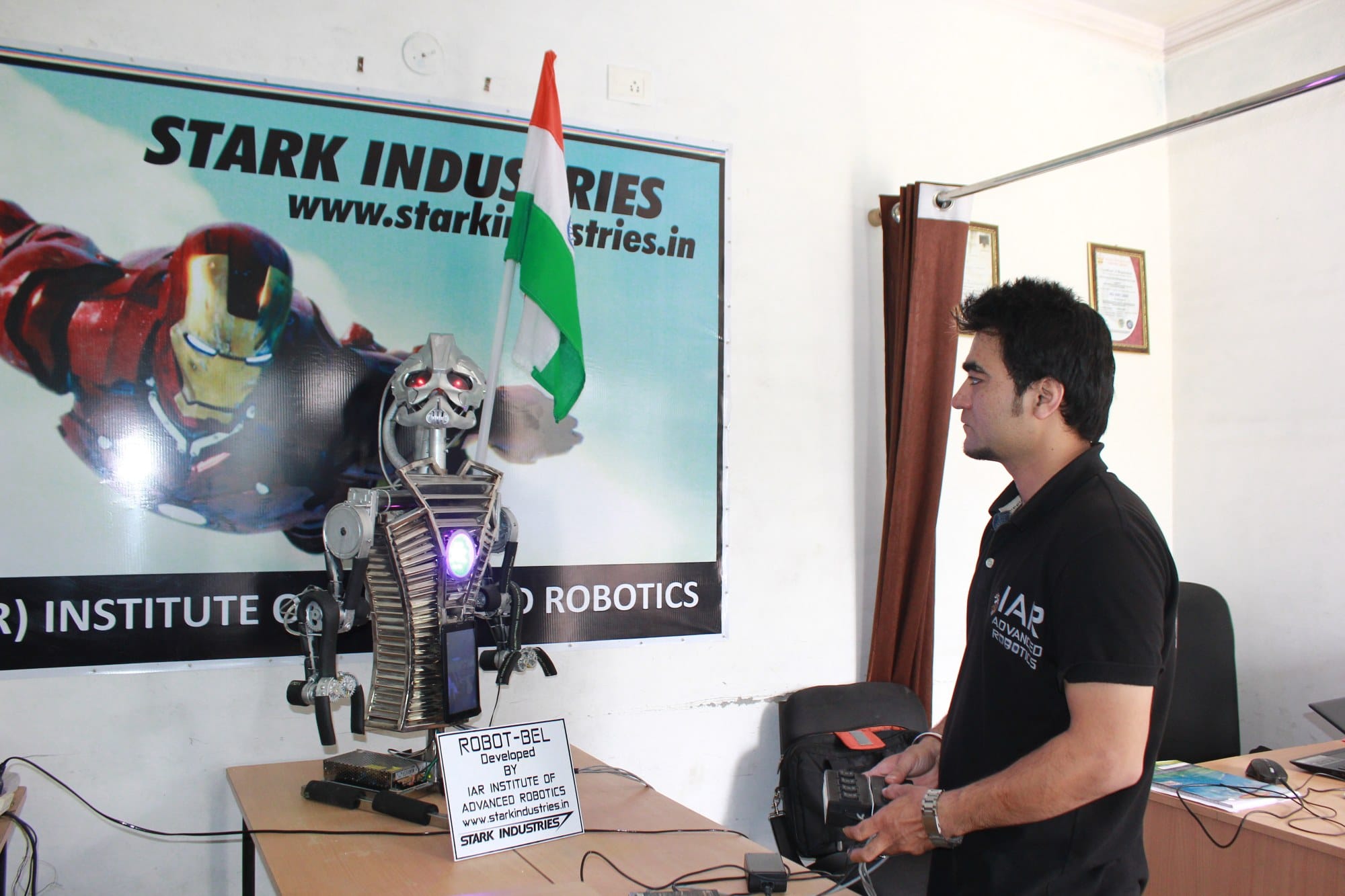 robot made for election campaign.