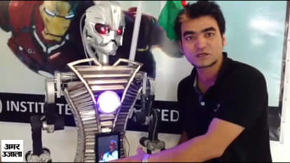 Robot made specially for assembly elections in dehradun