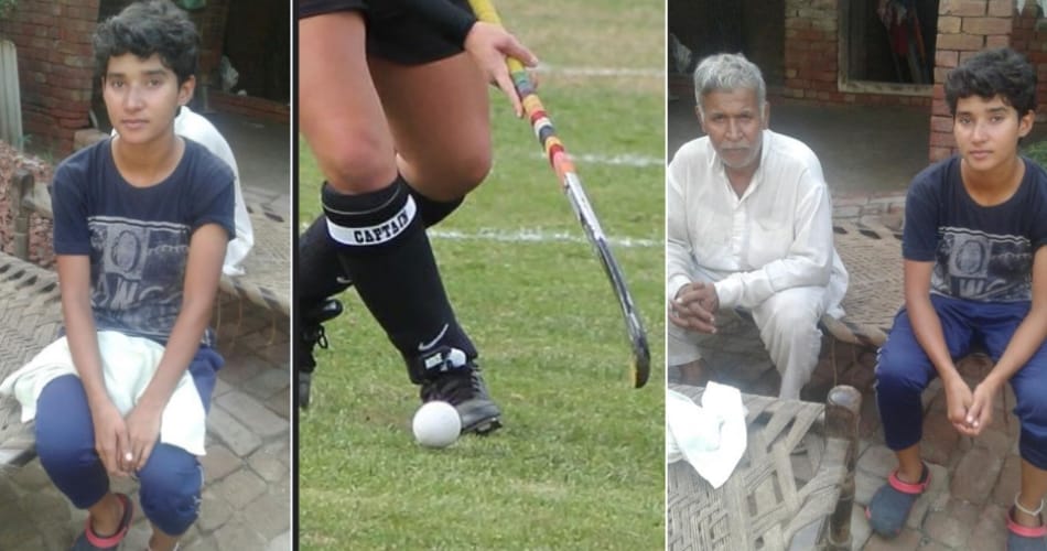 a farmer daughter and 10th class student renu selected for national hockey team