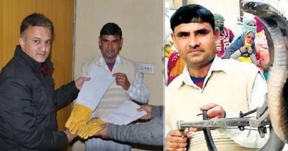 interesting and amazing story of karnal boy popular as snake man satish kumar