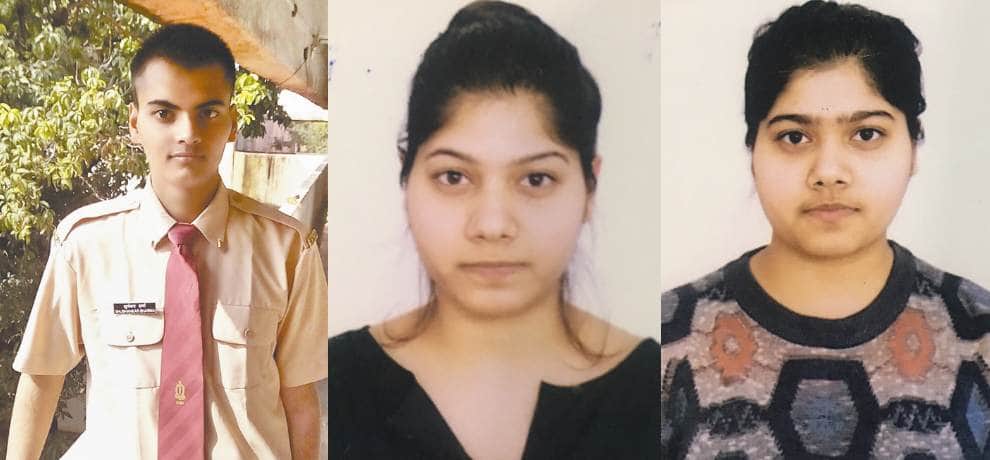 Triplets Shubhanka, Shubhika and Shubhangi got admission in MBBS