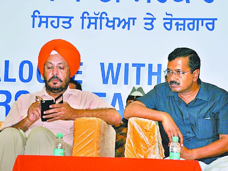 AAP, Arvind Kejriwal, teacher, doctor, hearing problems, Patiala