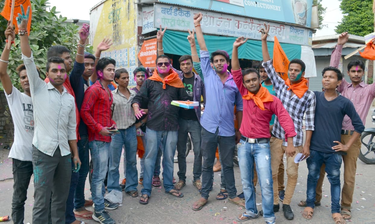 DU on success In celebration steeped ABVP