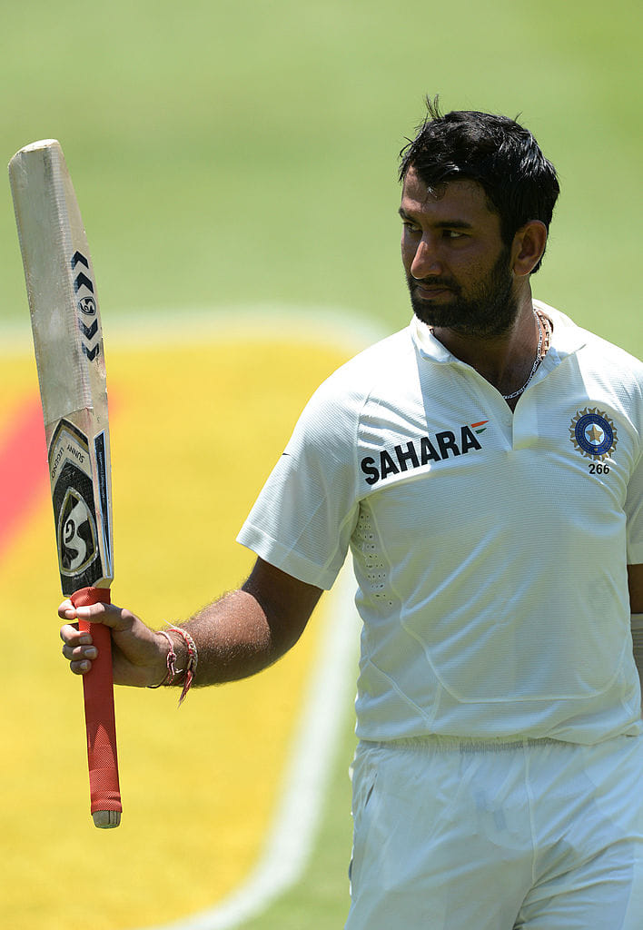 pujara Scores his tenth first class double century 