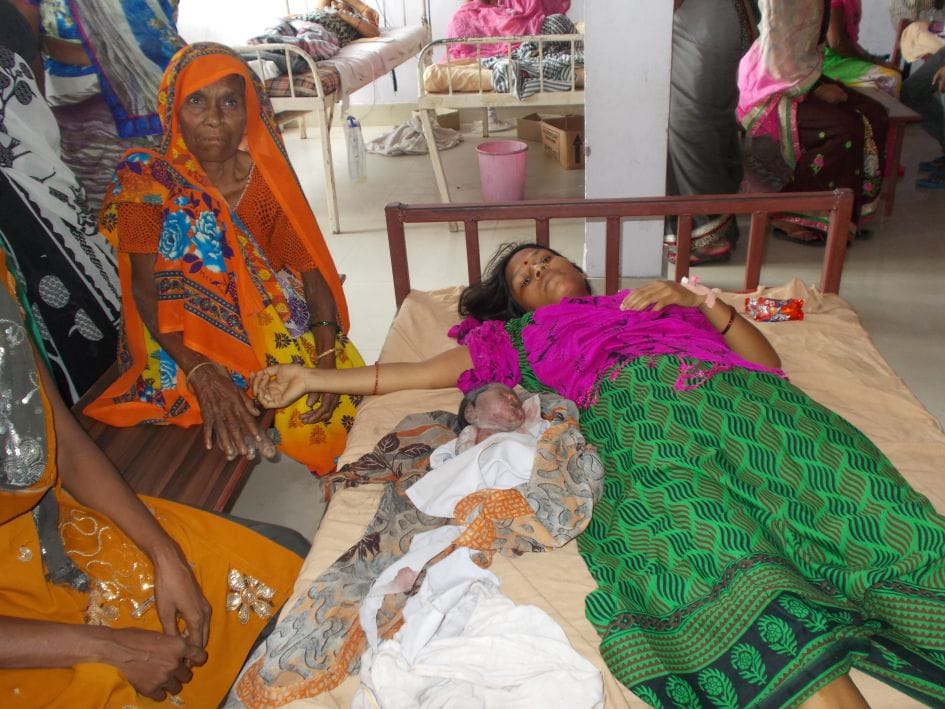 Pregnant woman beaten, the abortion