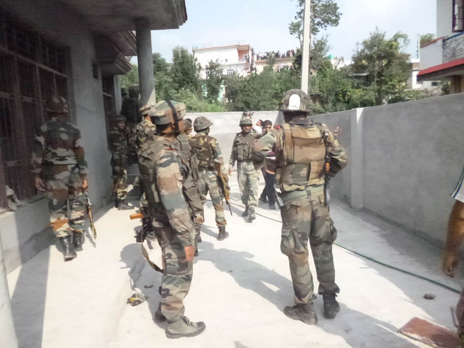 three terrorist killed in encounter in poonch