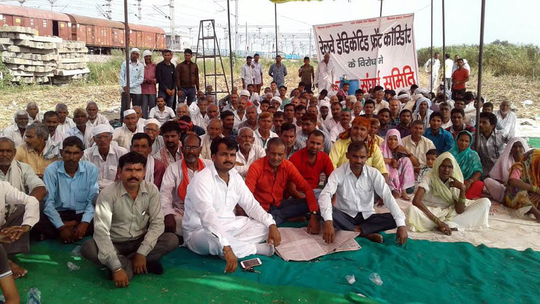 Woman's condition deteriorates sit-in