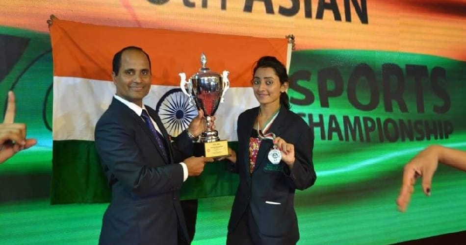 sixth yoga asian championship wins by india, silver medal to chandigarh daughter