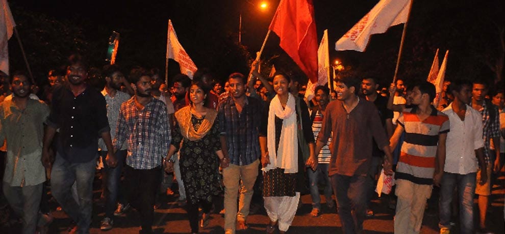 first time in jnu history abvp got worst defeat in student election