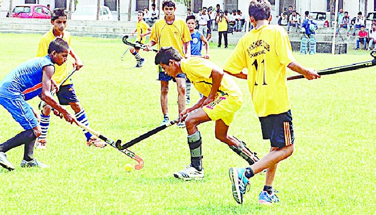 DAV hockey team won the competition