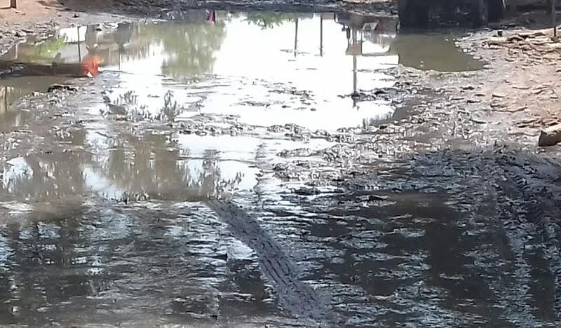  Promises tanks , hand pumps were not even  Heading Brackish water causing health grants