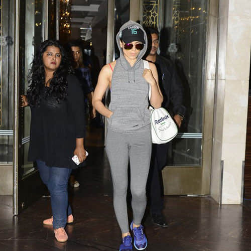 kangana captured in camera in her bold look