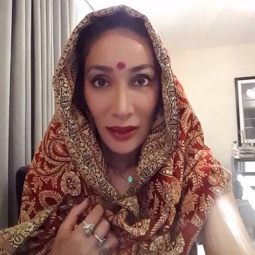 sofia hayat in bold look photos