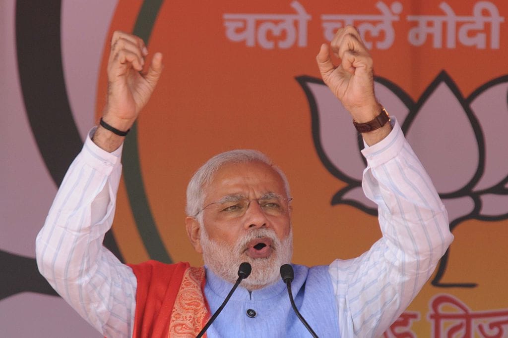 PM Modi's New Slogan To Take On Indira Gandhi's Garibi Hatao