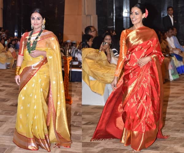  Vidya balan did ramp walk in Lucknow.