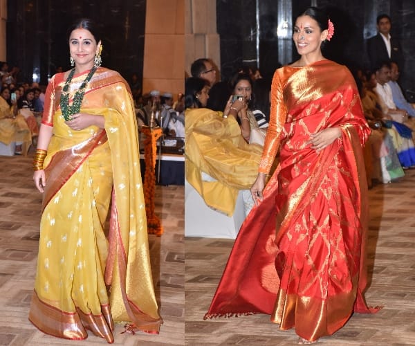  Vidya balan did ramp walk in Lucknow.