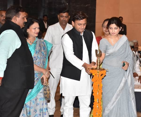  Vidya balan did ramp walk in Lucknow.