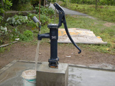Home is left for water, looking for new home