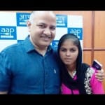 मधु से मिेले मनीष सिसोदिया