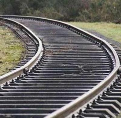 Crack on the railway track