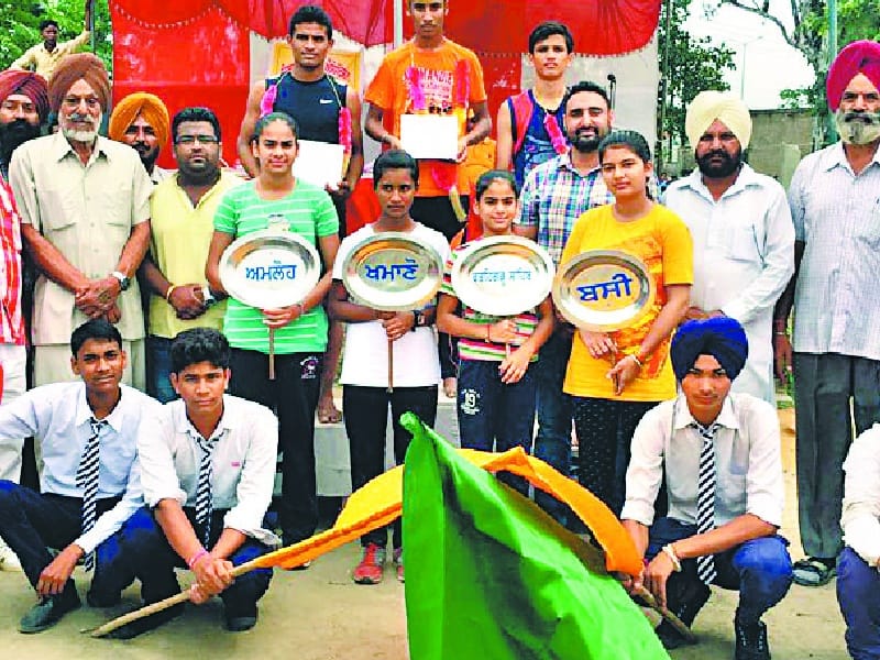 Guru Hargobind Sahib Khalsa Government Senior Secondary School, annual athletics, Mandi Gobindgarh