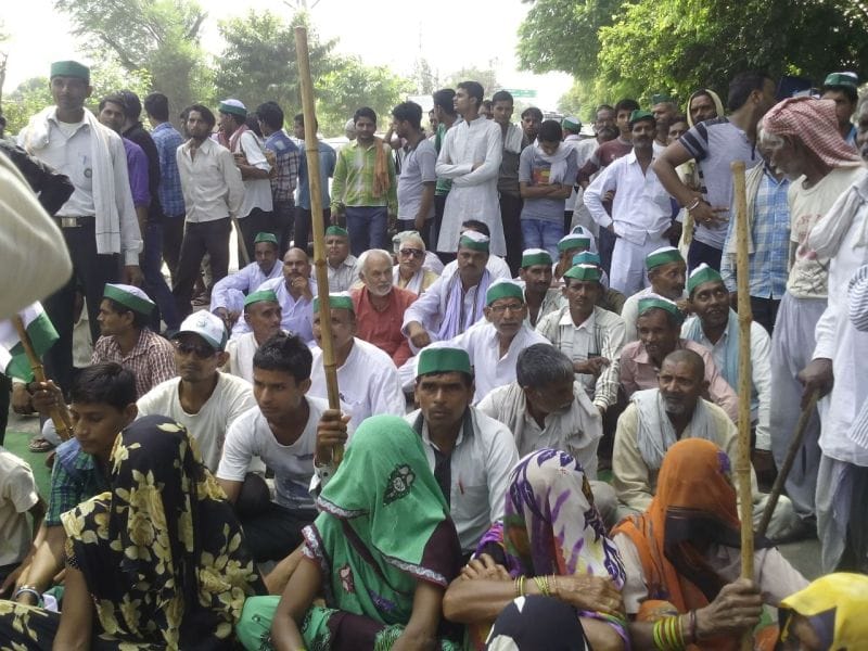 road jam by bhartiya kisan union