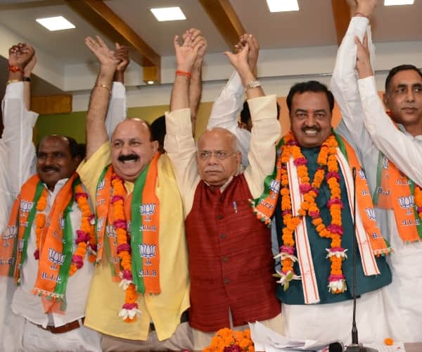 bsp mla including romi sahni joins bjp